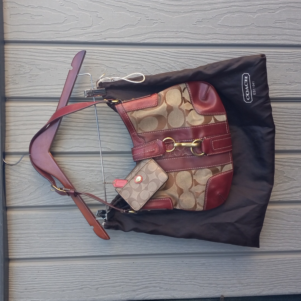 Coach red set